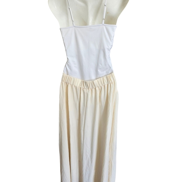 SHEIN Cream Maxi Skirt - Picture 3 of 8